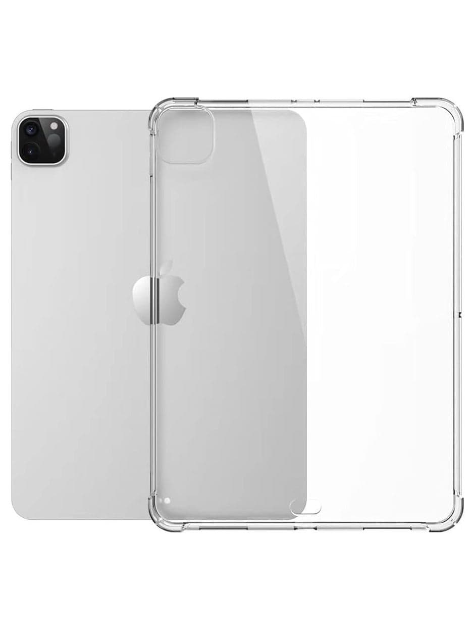 Case for iPad Air 13" 2024,TPU Soft Lightweight Protective Cover Anti-Scratch Back Shockproof Phone Case for iPad Pro 13 Inch (Clear)
