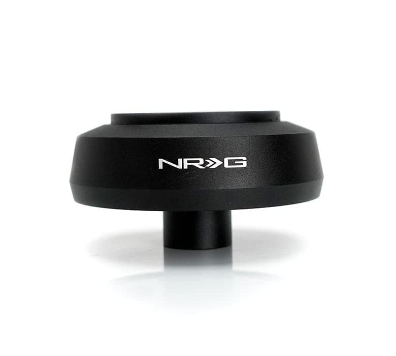 NRG Innovations NRGSRK145H Racing Style Steering Wheel Quick Release Short Hub Adapter 6 X 70mm Bolt Pattern Black Body
