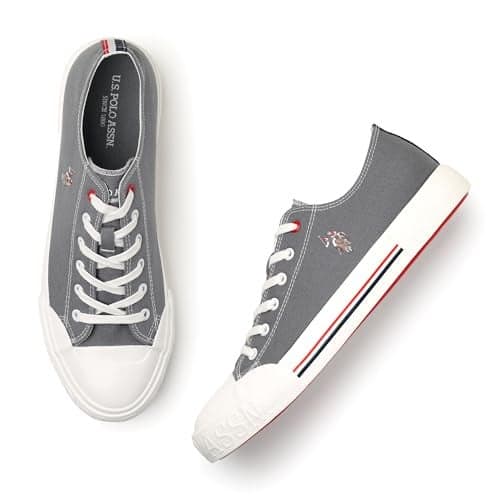 U.S. Polo Assn. Mens Drew 2.0 Sneakers Grey