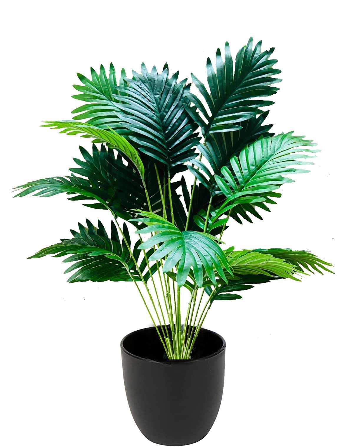 HYPERBOLES Artificial Areca Palm Plant with 18 Branches - 84 cm/33 inch