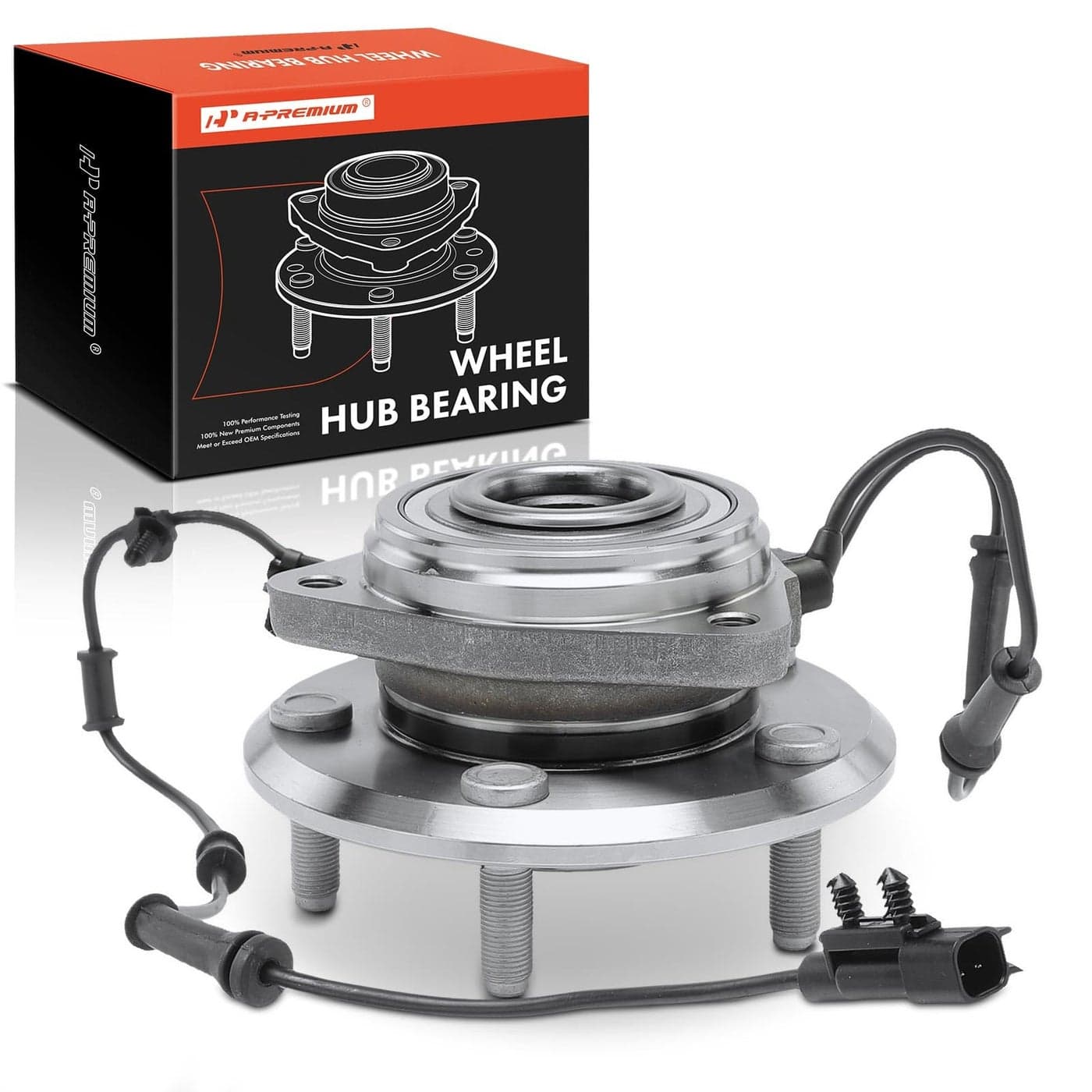 APremium Front Wheel Bearing and Hub Assembly with ABS 5Lug Compatible with Jeep JK Series Wrangler 20112017 Wrangler JK 2018