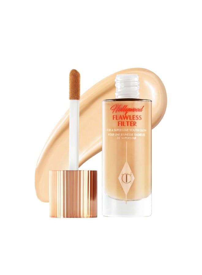 Hollywood Flawless Filter - Multi‑Use Makeup Primer, Complexion Booster & Illuminating Liquid Highlighter with Sheer Coverage - Smooths & Blurs Skin - 2.5 Fair