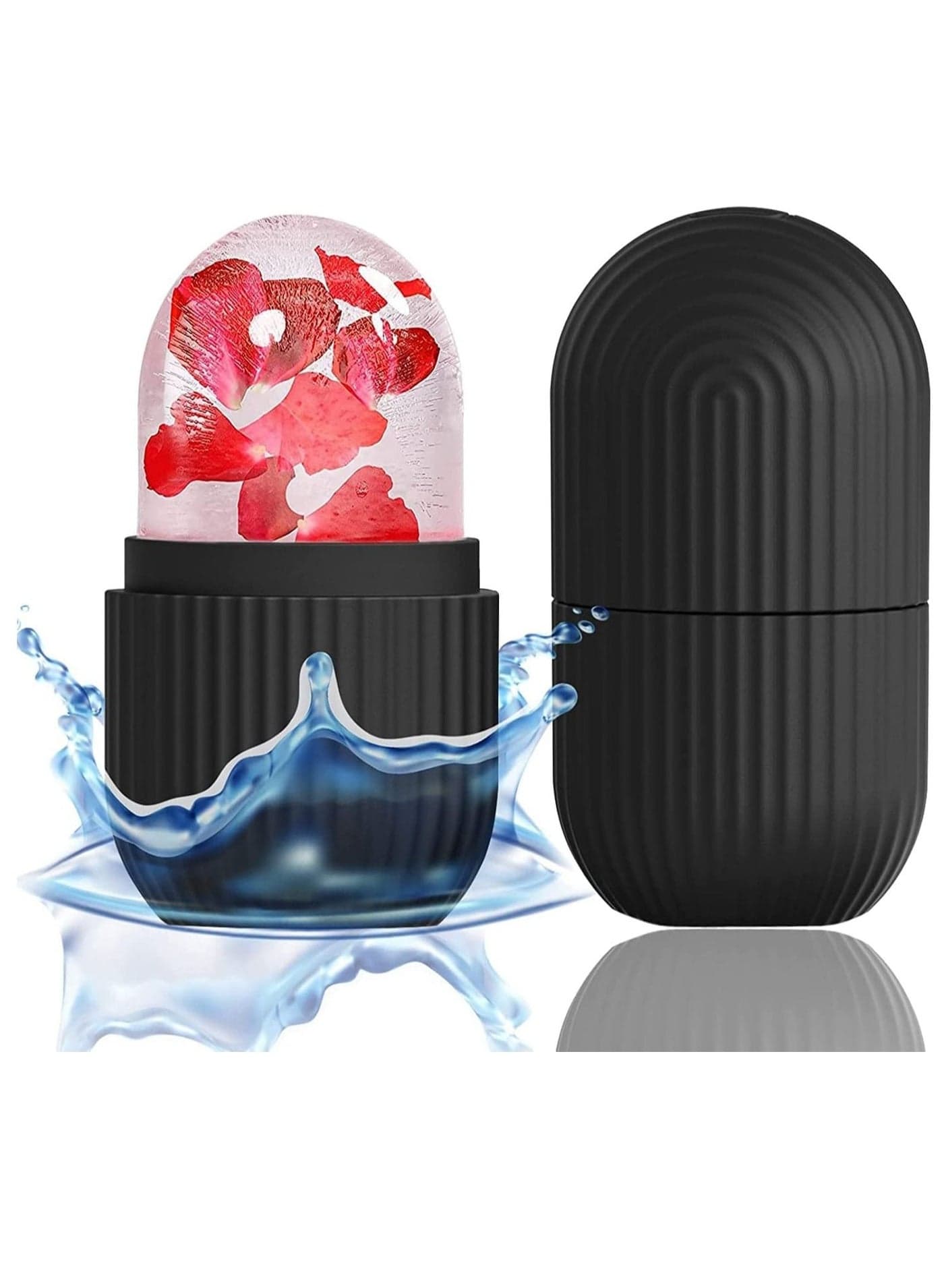 Ice Roller For Face,Beauty Facial Massage Ice Roller,Glow Cube Ice Roller for Face,Skin Care Tools for Eye Wrinkles
