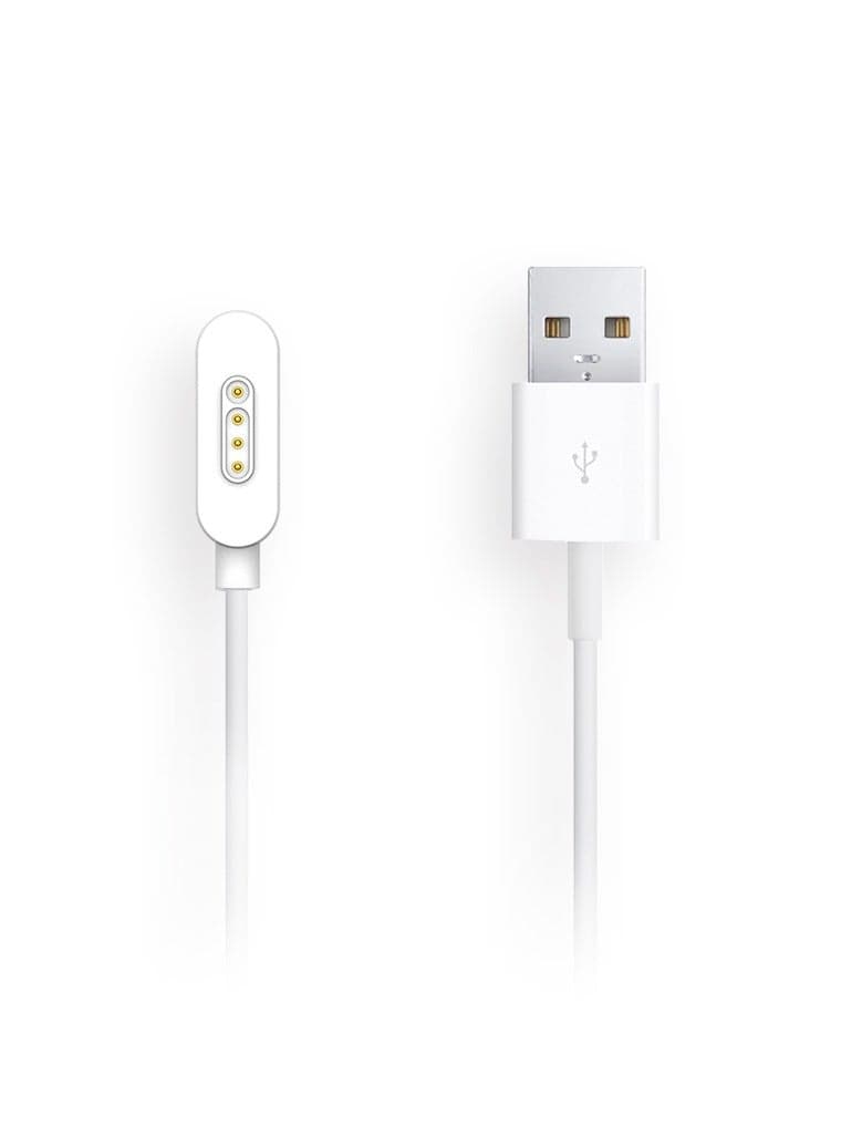 Magnetic Charging Cable Compatible with Fone S3/S3+, Charging and Data Transfer, 3Ft Length - White