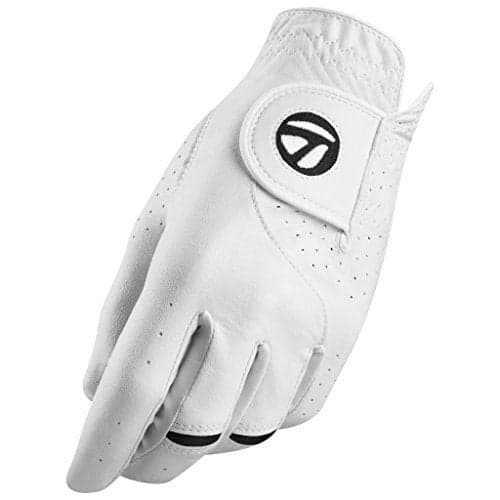 TaylorMade Golf STRATUS TECH GLOVE (WHITE, RIGHT HAND, SMALL), WHITE(SMALL, WORN ON RIGHT HAND)