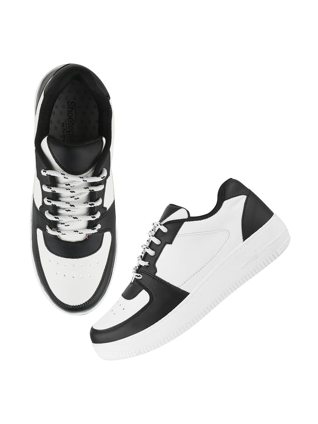 Shoetopia Sneakers, Casual Shoes, Comfortable, Walking, Running Shoes for Women & Girls Black-EU40
