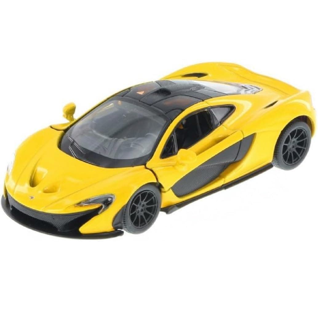 Kinsmart McLaren P1, Yellow - 5393D - 1/36 Scale Diecast Model Toy Car