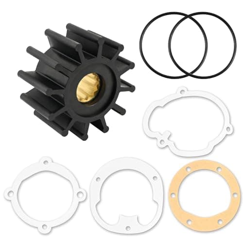 AQBB 214 21951346 Water pump impeller compatible with Volvo Penta 825940 860203 43L 50L 57L and more compatible with Johnson 091027B 091027Bcompatible with Sierra 183081 12947042530
