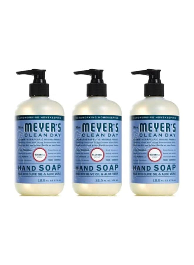 Mrs MEYERS CLEAN DAY Bluebell Hand Soap 125 Fl Oz Pack of 3