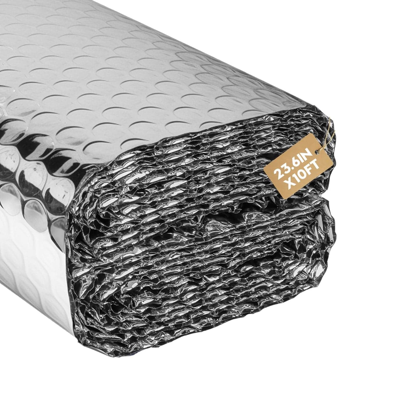 VUAOHIY Double Reflective Insulation Roll 236 X10 DoubleSided Aluminum Bubble Roll Rv Window and Window Insulation for Winter and Summer Garage Door Roof Car
