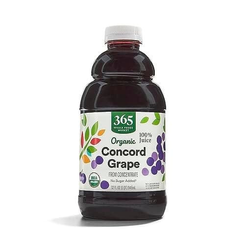 365 by Whole Foods Market Organic 100 Juice Concord Grape 32 fl oz
