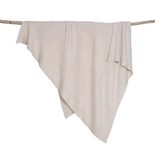 Barefoot Dreams Kids Unisex CozyChic® Lite Ribbed Baby Blanket Pink One Size