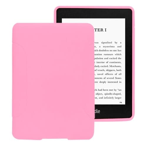 Case for AllNew Kindle Paperwhite 12th Generation 2024 Release Slim Fit TPU Gel Protective Cover Case for AllNew Kindle Paperwhite EReader 7 Pink