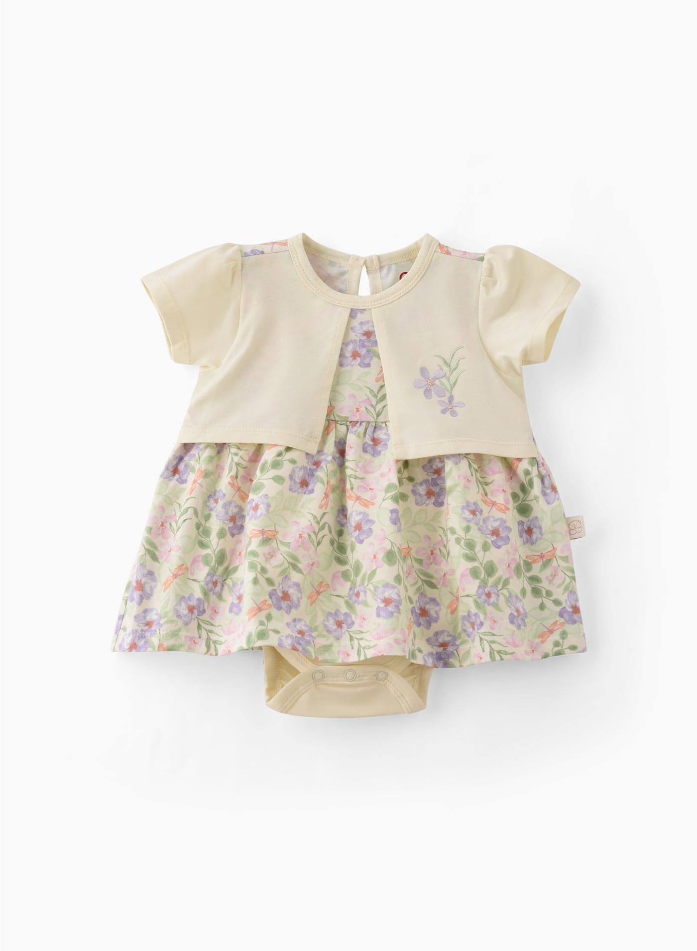 NEWBORN GIRLS 2PC SET DRESS