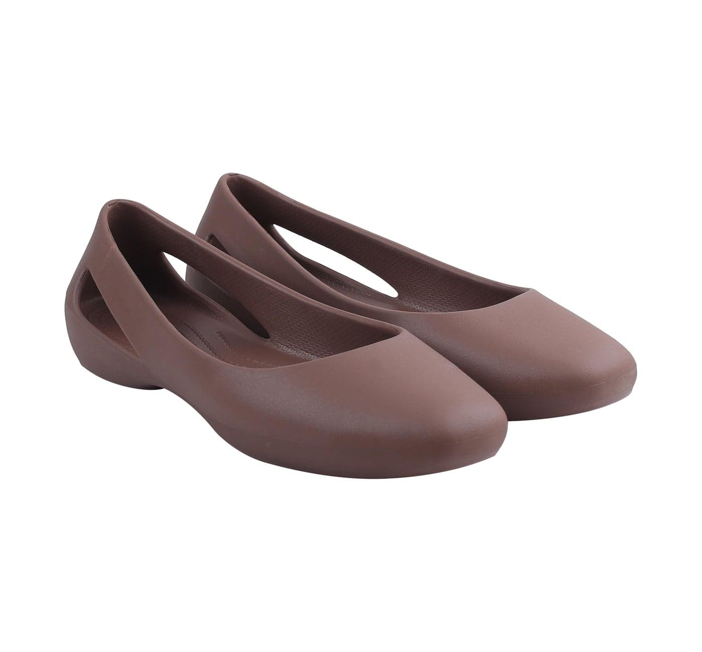 CASSIEY Women's Stylish Casuals Flat Bellies- Brown