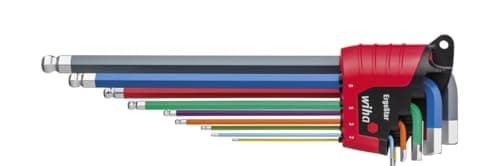Wiha 369 ErgoStar 9-Piece Bright Colour; Metric