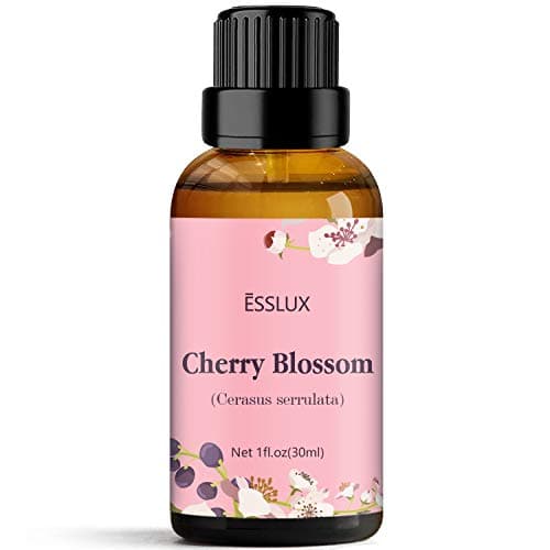 Cherry Blossom Essential Oil ESSLUX Aromatherapy Oils for Diffuser Massage Soap Candle Making Perfume 30 ml