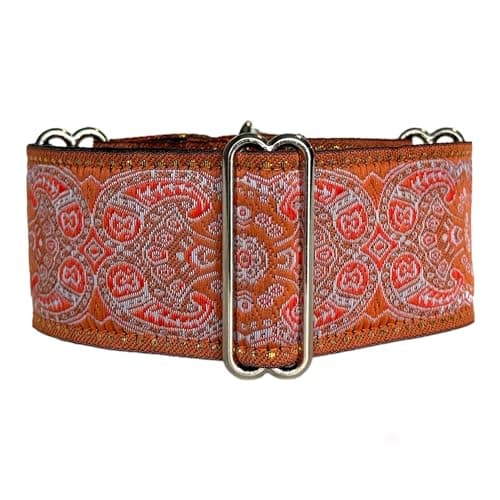 SightHound Gang Martingale Dog Collar for Greyhound Saluki Whippet and Other Breeds with Similar Neck 2" Wide (XL 17”-22”)