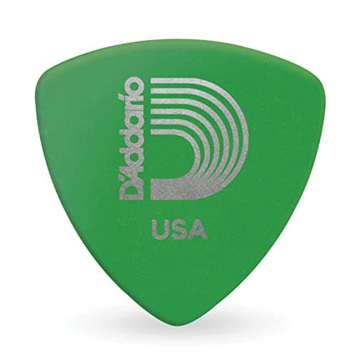 D'Addario Duralin Guitar Picks, Medium, 25 pack, Wide Shape