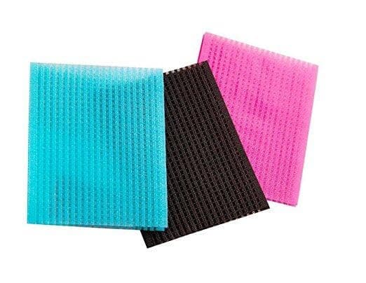 10Pcs Hair Fringe Stickers Magic Bangs MultiColor Square Plastic Hair Paste Posts Hair Pad Hair Fixed Clip Hairpin Hair Styling Accessories for Women Color Random