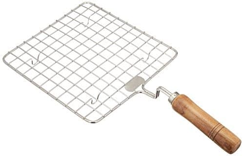 TABAKH Stainless Steel Wire Roaster Papad Jali Square
