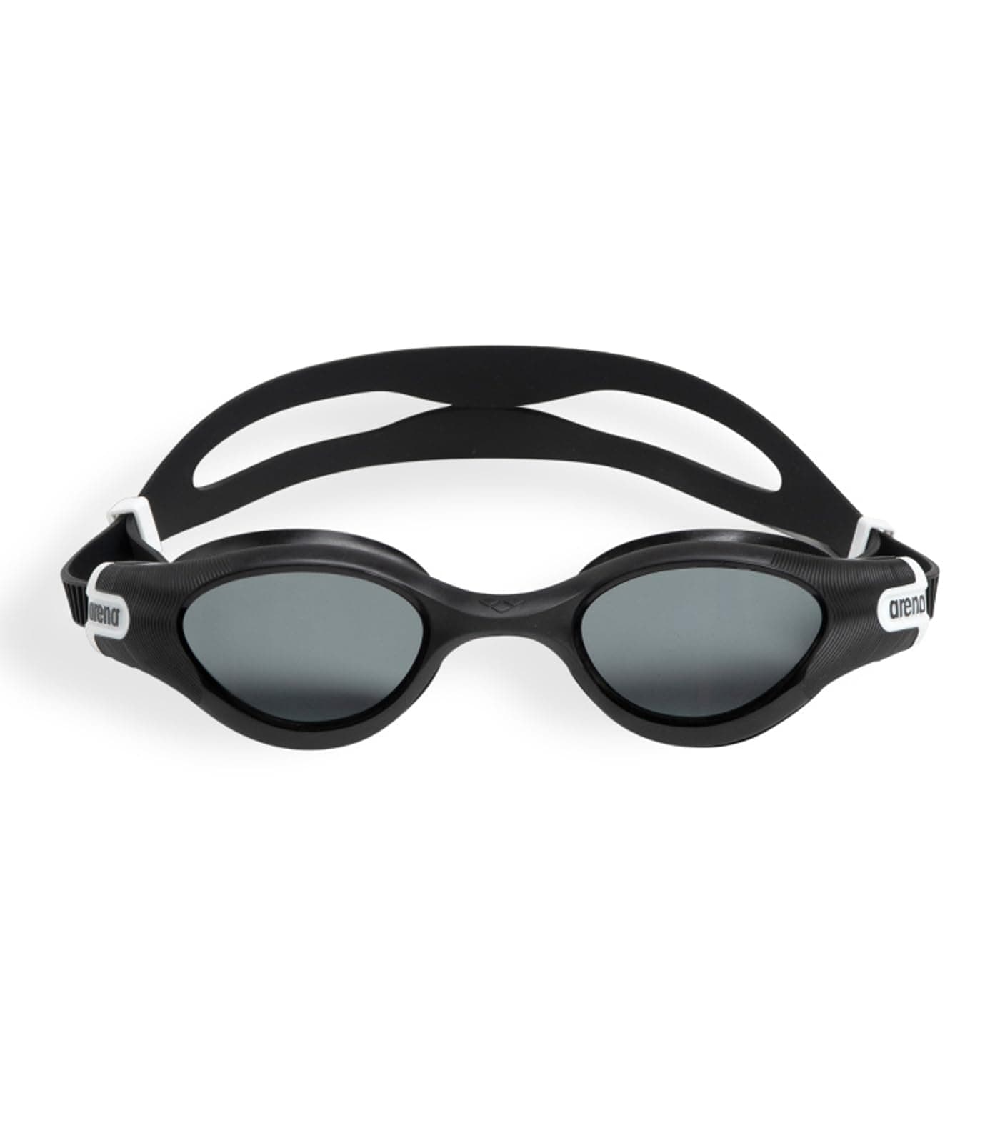 ARENA Unisex Adult The One Plus Swim Goggles for Men and Women Watertight Fit Orbit-Proof Seals Anti-Fog Coated Non-Mirror Lens, Fitness Swimmers and Triathletes, Smoke/Black