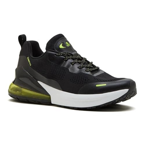Campus Men's Extract BLK/F.GRN Running Shoes - 7UK/India 1 Pair