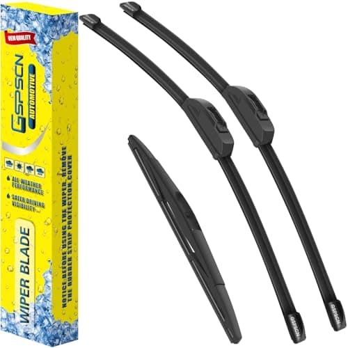 GSPSCN 3 Wipers For Acura RDX 24-19 /INFINITI QX50 22-19,QX55 23-22 /Mitsubishi Outlander 20-14 /Nissan Murano 23-15,Original Equipment Windshield Wiper Blades 26"+18"+12" (Set of 3)