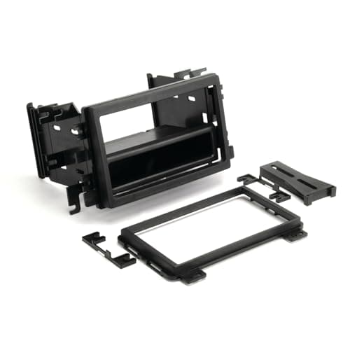 Scosche FD3090B Double DIN or Single DIN with Pocket Radio Install Dash Kit Compatible with Select 1995-2016 Ford, Lincoln, Mazda and Mercury Vehicles - See Fit Guide in images to verify your vehicle