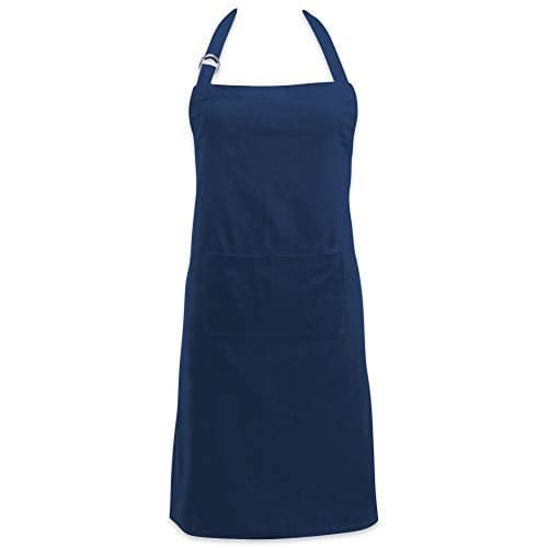 DII Everyday Basic Kitchen Collection, Chef Apron, Nautical Blue