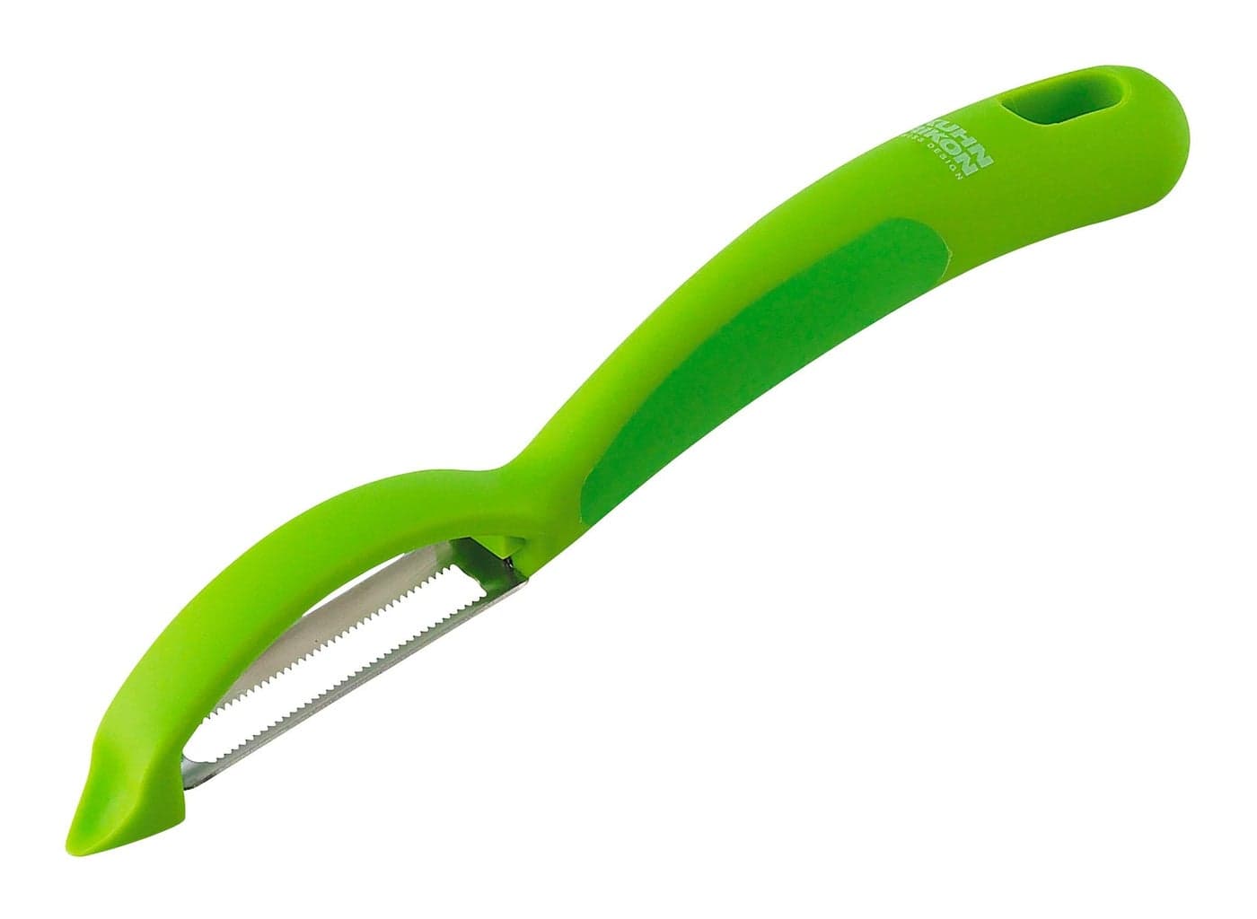 Kuhn Rikon Serrated Piranha Swivel Peeler 725 Green