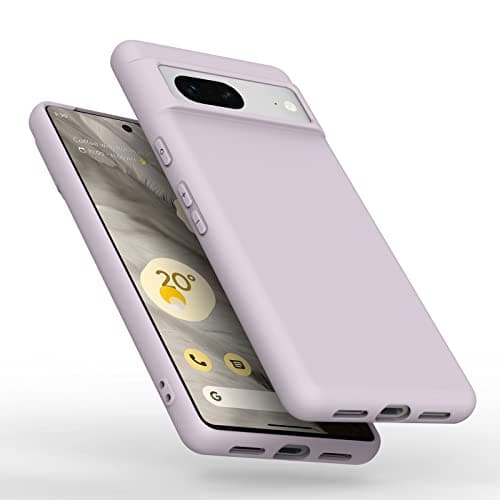 Tobfit TPU Back Cover Case Only for Google Pixel 7, Soft Protective Shockproof Phone Cover for Women Men, Durable Anti-Scratch Shockproof Phone Case for Google Pixel 7 (Purple)