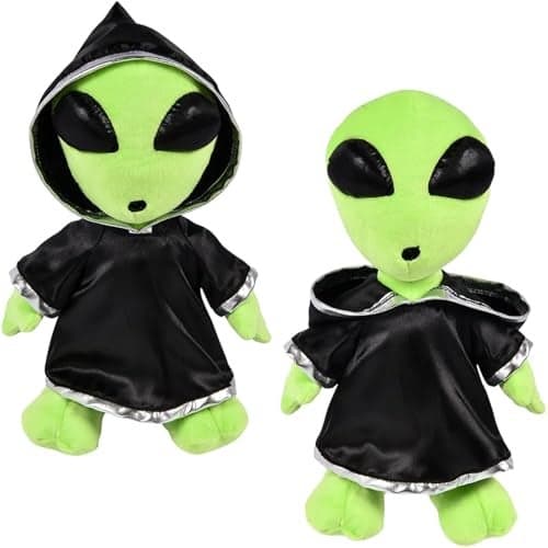 Rhode Island Novelty 12 Alien in Cloak Includes 1 Stuffed Animal