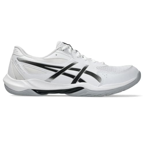 ASICS Men's Gel-Rocket 12 Volleyball Shoes, 7, White/Black