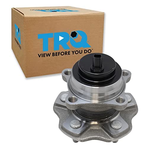 TRQ Rear Driver or Passenger Side Wheel Bearing and Hub Assembly Compatible with 1019 Lexus RX350 FWD 2018 RX350L FWD 2019 RX350L 1015 RX450h 1420 Toyota Highlander