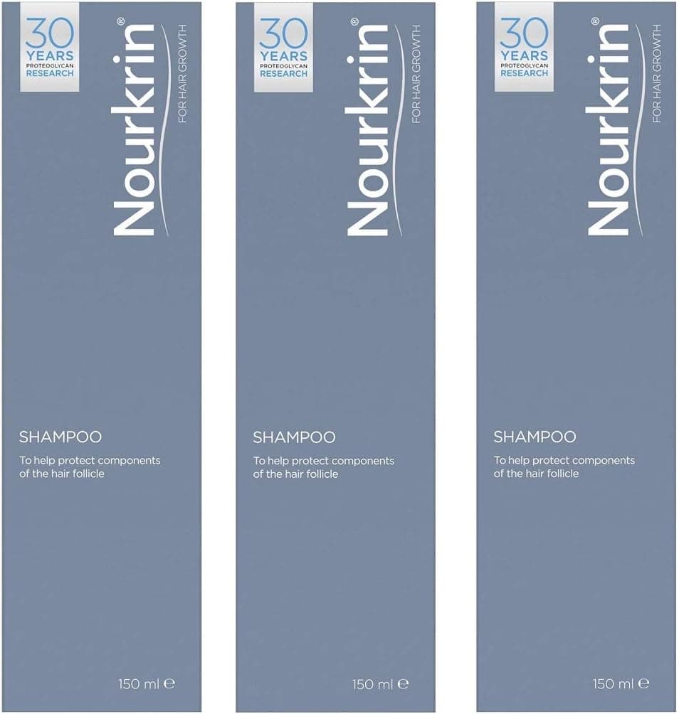 Nourkrin Shampoo 150ml x 3 Pack Savers Deal by Nourkrin