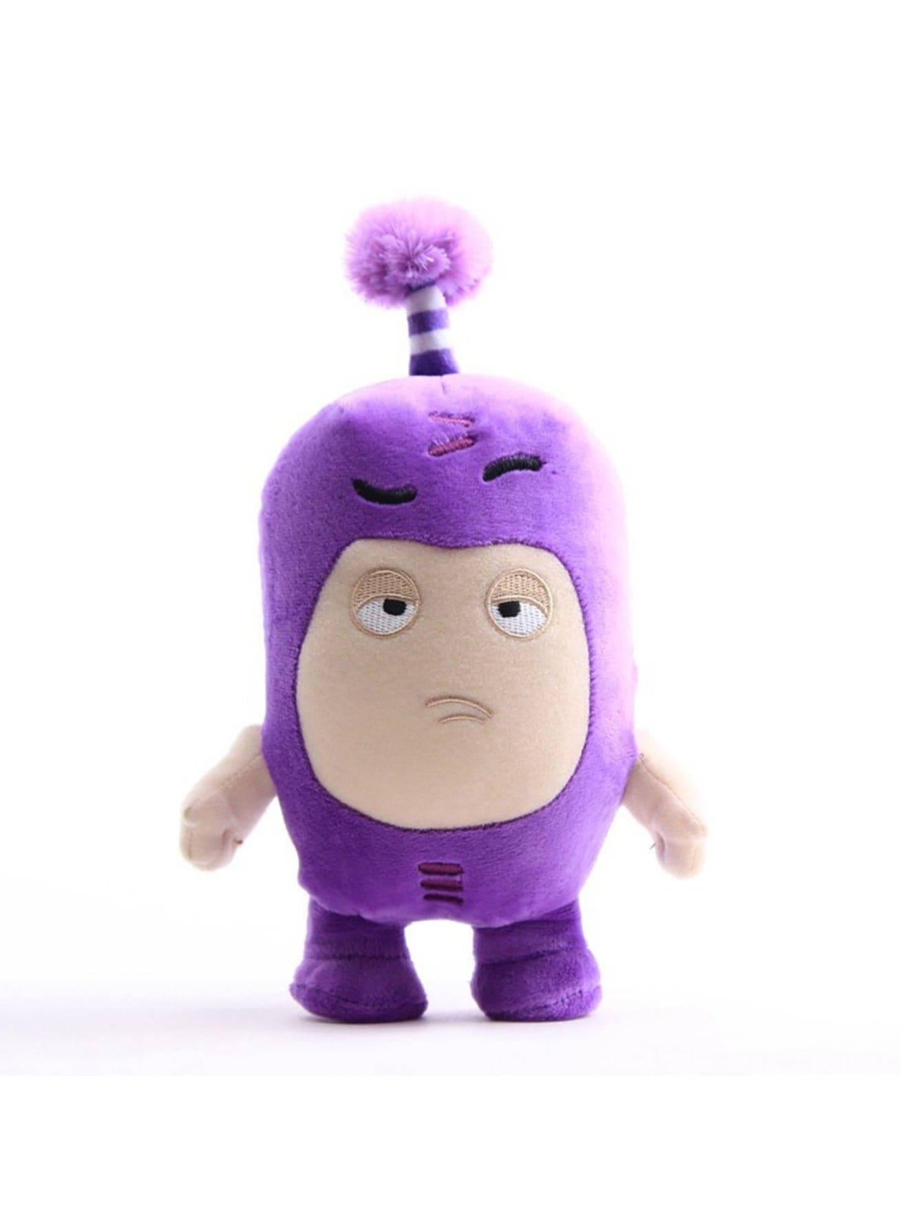 23 CM Cute And Funny Plush Cartoon Doll Slick Soft Stuffed Toys For Boys And Girls (Purple)