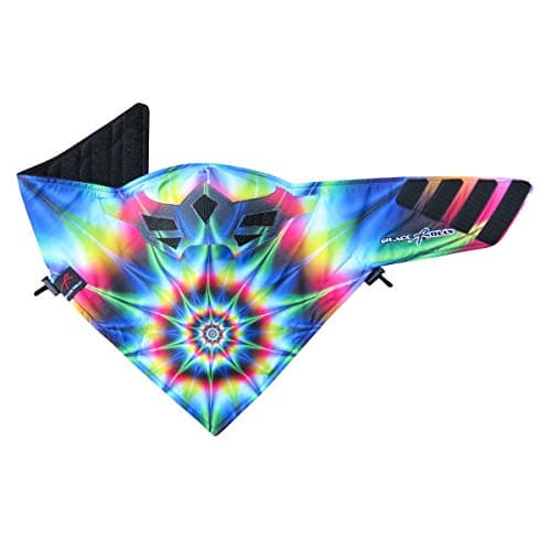 Grace Folly Half Face Mask for Cold Winter Weather. Use this Half Balaclava for Snowboarding, Ski, Motorcycle. (Many Colors) (Psychedelic)