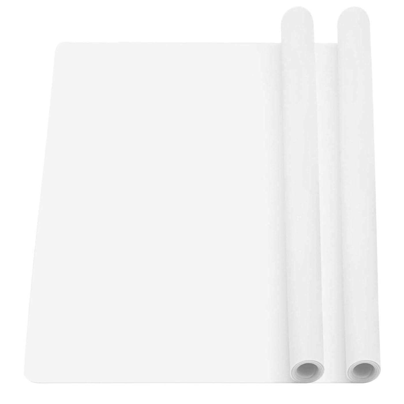 VEGCOO 2pcs Extra Large Silicone Mat Craft Mats Silcone Mat Silicone Sheet for Crafts Jewelry Casting Resin Moulds Mat 40cm30cm
