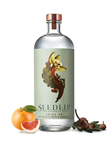 Seedlip Spice 94 Distilled Aromatic Botanicals Non alcoholic Spirit 237 Fl Oz Bottle