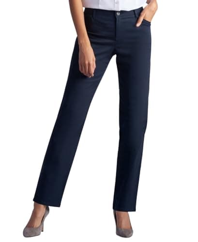 Lee Women's Relaxed Fit All Day Straight Leg Pant Imperial Blue 16