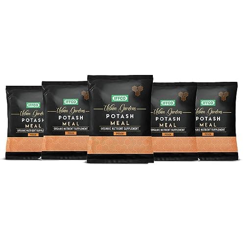 IFFCO Urban Gardens - Potash Meal 4.5Kg - Organic Bio Potash Fertilizer for Plants and Home Garden - Plant Nutrient Supplement in Slow Release Granules