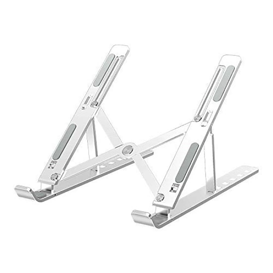 ONISHOMES Adjustable Laptop Stand Aluminum Portable Laptop Holder Desk for Cooling 6Levels Adjustable NotebookLaptop Riser Mount Ventilated Computer Stand