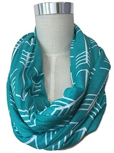 Infinity Nursing Scarf for Breastfeeding Cover Hides Back for Discreet Privacy