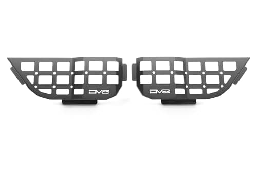 DV8 Offroad Rear Door Pocket Molle Panels for The 20182025 Jeep Wrangler JL 20202025 Jeep Gladiator JT Molle Design Allows for Multiple Gear Mounting Solutions