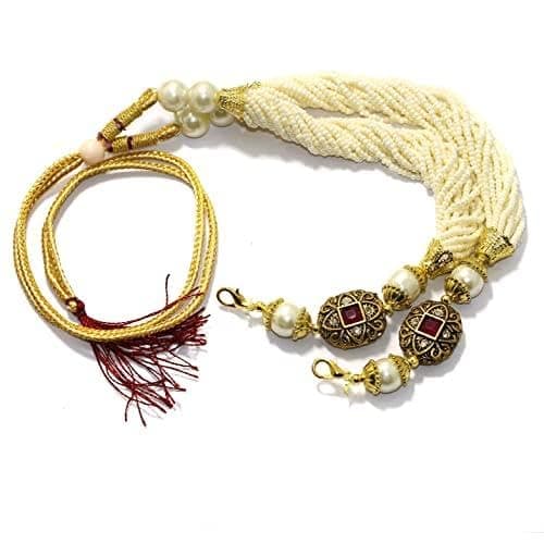 Beadsnfashion Antique Designer Seed Beads Pendant Dori Adjustable Thread Cord for Silk Thread, Terracotta & Quilling Jewellery Making, Necklace Pendant String Craft Supplies
