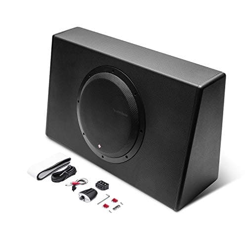 Rockford Fosgate Punch P300-12T Single 12" 300-Watt Amplified Truck Sealed Box Subwoofer - Black