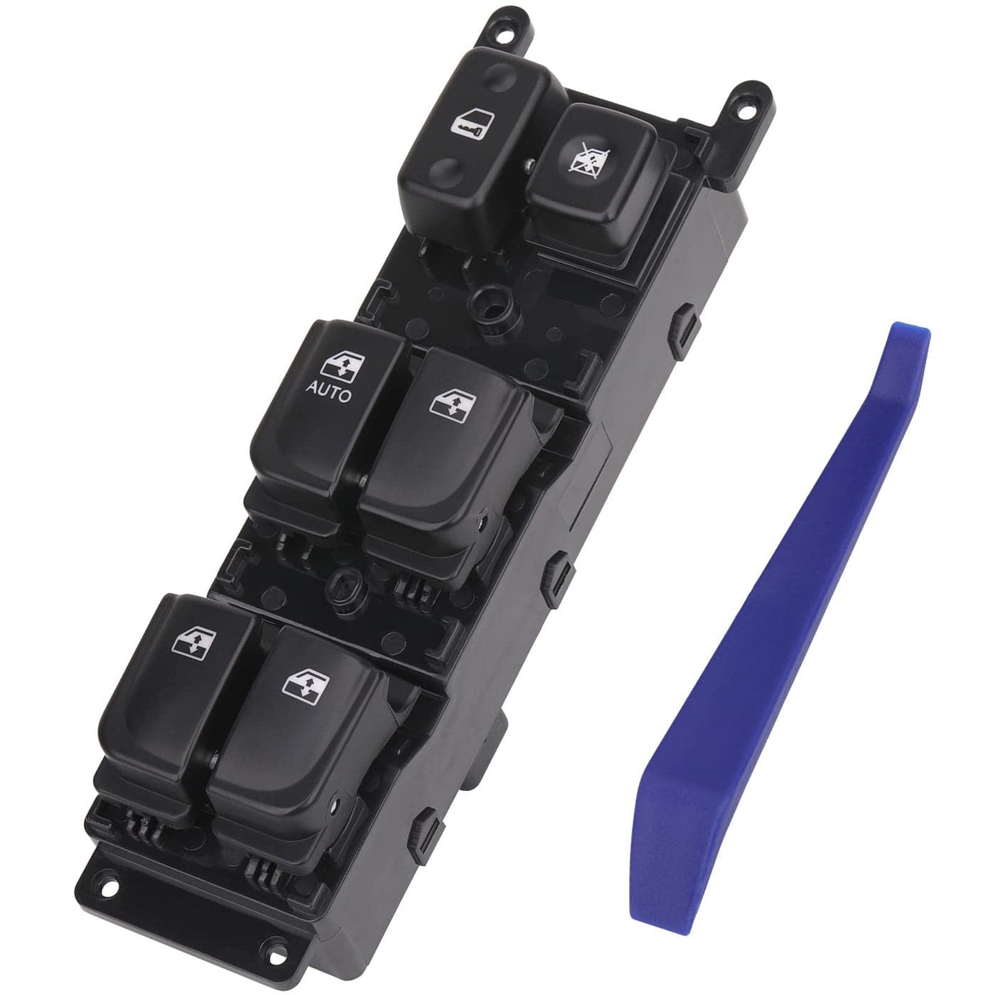 Obaee Master Window Switch Power Control Button Front Left Driver Side Compatible with 2005 2006 2007 Hyundai Sonata Replacement OEM 935703K010 935703K010 86 Pins