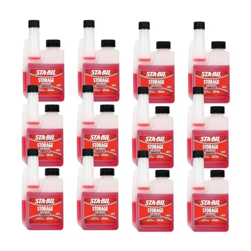 STA-BIL Storage Fuel Stabilizer | Keeps Fuel Fresh for 24 Months, Prevents Corrosion, Gasoline Treatment Additive that Protects System, Gas Stabilizer for Storage, 8 oz (12 Pack)