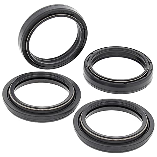 All Balls Racing 56-141 Fork & Dust Seal Kit Compatible with/Replacement for Honda Kawasaki Suzuki Yamaha
